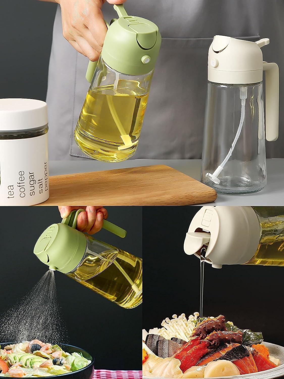 Multipurpose 500ml Oil Sprayer – For Olive Oil, Vinegar & More