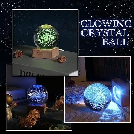 Assorted 3D Crystal Lamp Ball – USB Powered LED Decorative Light for Home & Office - Tech Haven#Assorted 3D Crystal Lamp Ball – USB Powered LED Decorative Light for Home & OfficeTech Haven