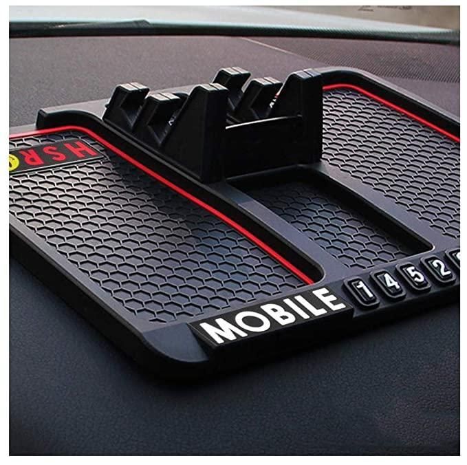 HSR Car Accessories Multifunction Phone GPS Holder Anti - Slip Silicone Pad and Car Mobile Holders for Car Dashboard - Tech Haven#HSR Car Accessories Multifunction Phone GPS Holder Anti - Slip Silicone Pad and Car Mobile Holders for Car Dashboardc4sf6n - bp