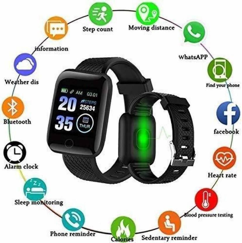 ID116 Plus Smart Fitness Smartwatch - Tech Haven#ID116 Plus Smart Fitness SmartwatchTech Haven