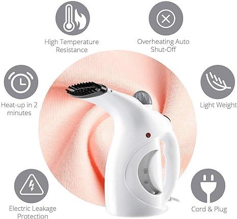 Portable Handheld Garment Steamer with Fast Heat - Up & Facial Vapor Iron Brush – Compact & Lightweight - Tech Haven#Portable Handheld Garment Steamer with Fast Heat - Up & Facial Vapor Iron Brush – Compact & LightweightTech Haven