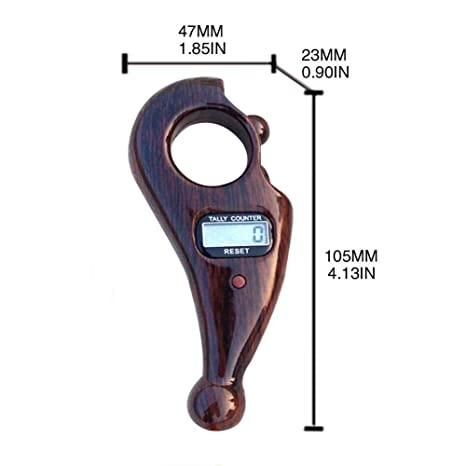 Manual Tally Counter – Finger Click Digital Counter (Color May Vary)