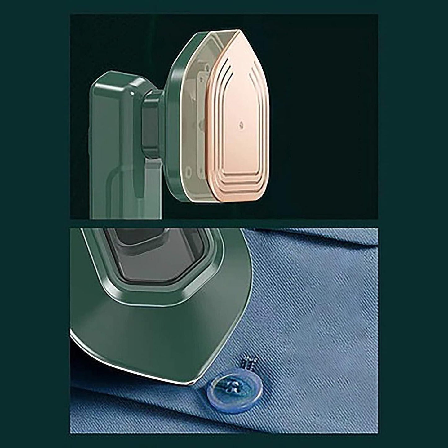 Portable Handheld Iron – Wrinkle-Free Clothes On the Go!
