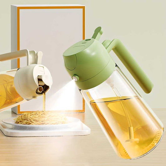 Multipurpose 500ml Oil Sprayer – For Olive Oil, Vinegar & More