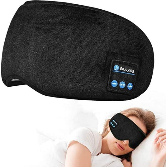 Wireless Bluetooth Sleep Eye Mask – 3D Contoured Music Eye Mask with HD Stereo Sound & Long Battery Life