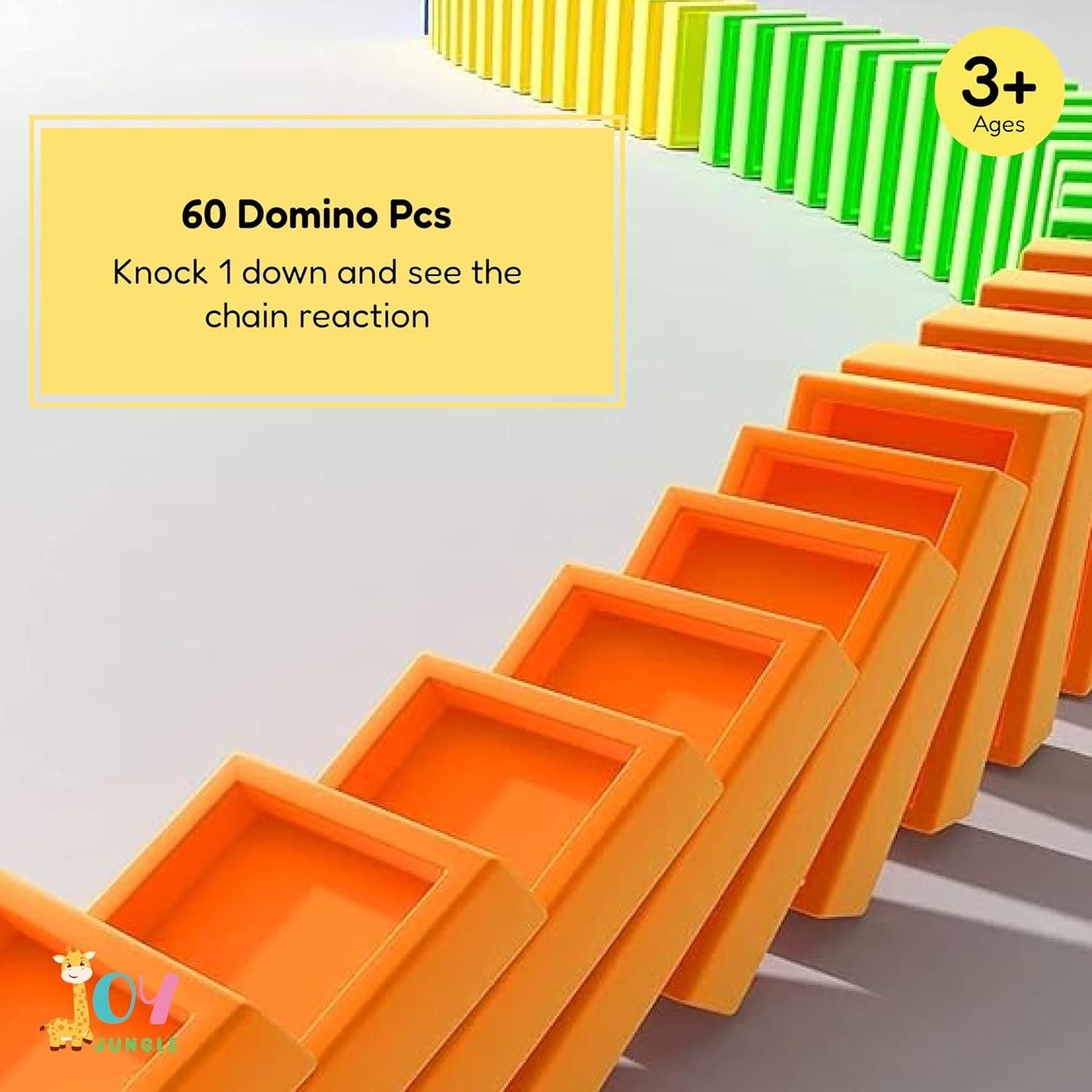 Kids’ Domino Train – Fun Sound & Safe Play