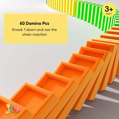 Kids’ Domino Train – Fun Sound & Safe Play