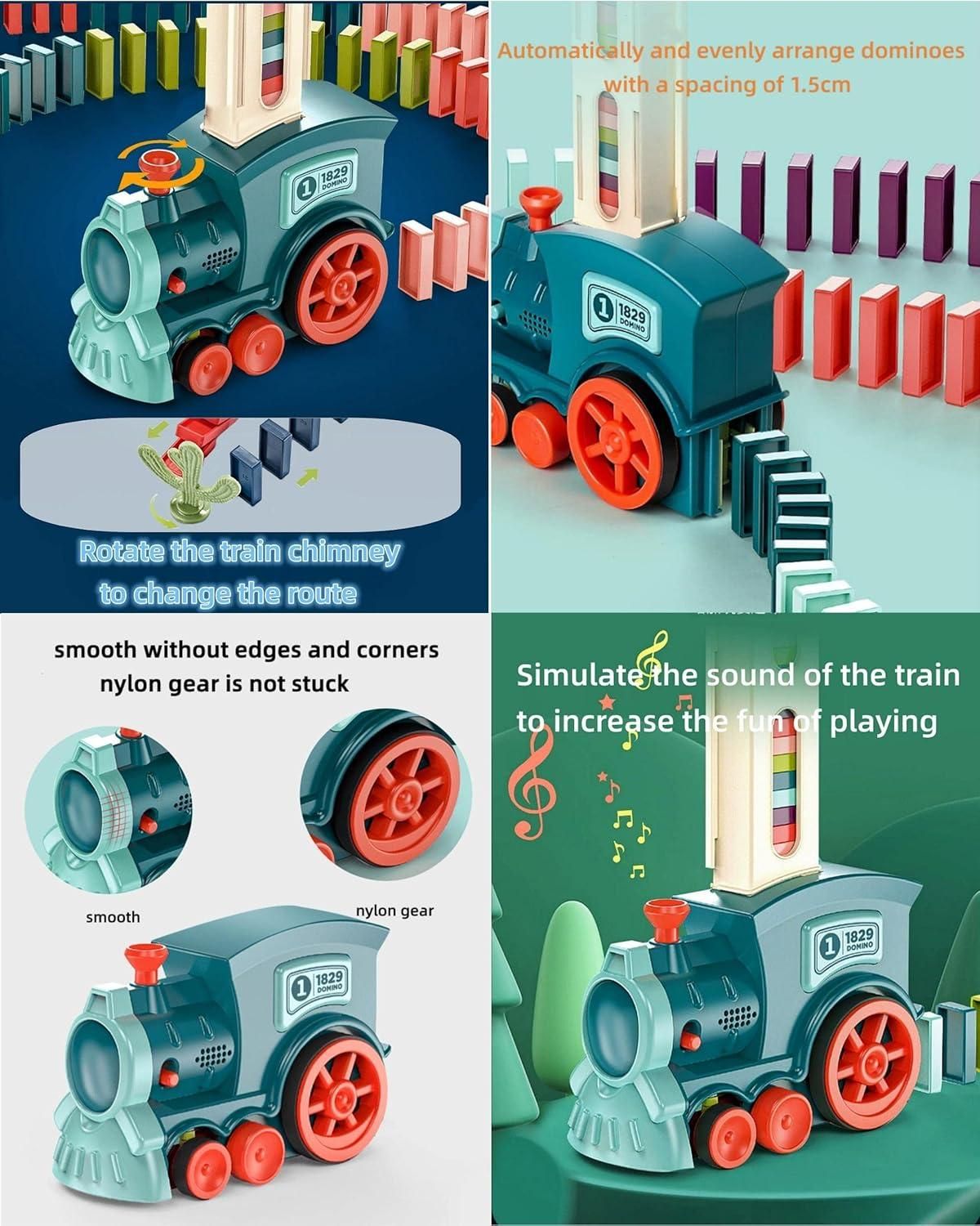 Kids’ Domino Train – Fun Sound & Safe Play