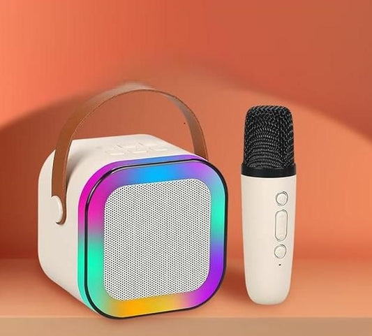 Bluetooth Karaoke Speaker with Microphone – Wireless, Rechargeable, Echo Control - Tech Haven#Bluetooth Karaoke Speaker with Microphone – Wireless, Rechargeable, Echo ControlTech Haven