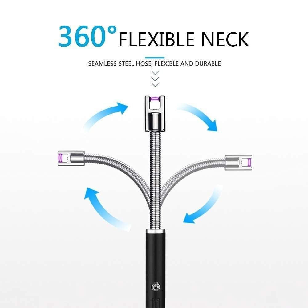Electric Kitchen Lighter - USB Rechargeable, Long Flexible Neck for Gas Stoves & Candles - Tech Haven#Electric Kitchen Lighter - USB Rechargeable, Long Flexible Neck for Gas Stoves & CandlesTech Haven