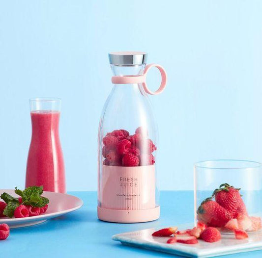 Electric Portable Mini Juicer Bottle - USB Rechargeable Blender for Smoothies & Shakes - Tech Haven#Electric Portable Mini Juicer Bottle - USB Rechargeable Blender for Smoothies & ShakesTech Haven