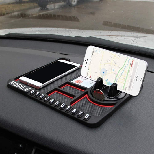 HSR Car Accessories Multifunction Phone GPS Holder Anti - Slip Silicone Pad and Car Mobile Holders for Car Dashboard - Tech Haven#HSR Car Accessories Multifunction Phone GPS Holder Anti - Slip Silicone Pad and Car Mobile Holders for Car Dashboardc4sf6n - bp