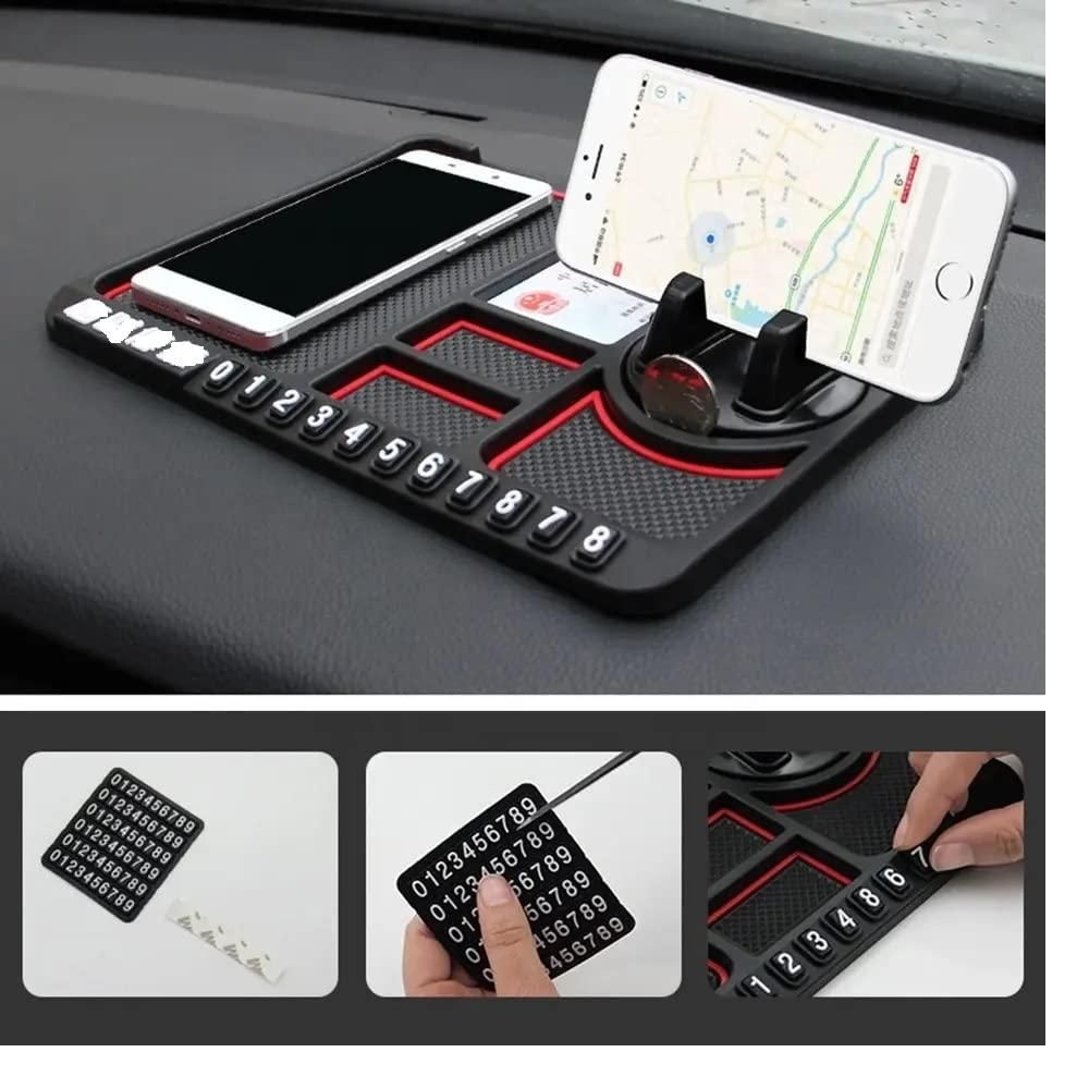 HSR Car Accessories Multifunction Phone GPS Holder Anti - Slip Silicone Pad and Car Mobile Holders for Car Dashboard - Tech Haven#HSR Car Accessories Multifunction Phone GPS Holder Anti - Slip Silicone Pad and Car Mobile Holders for Car Dashboardc4sf6n - bp
