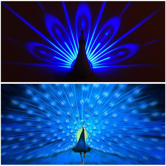Magical Peacock Night Light Projector – Portable, Rechargeable & Easy to Use - Tech Haven#Magical Peacock Night Light Projector – Portable, Rechargeable & Easy to UseTech Haven