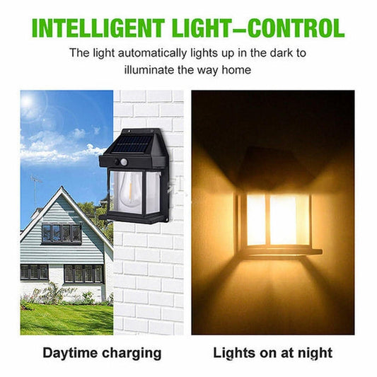Rechargeable Solar Outdoor Wall Light – Automatic Dusk - to - Dawn LED Lighting for Garden & Patio - Tech Haven#Rechargeable Solar Outdoor Wall Light – Automatic Dusk - to - Dawn LED Lighting for Garden & PatioTech Haven